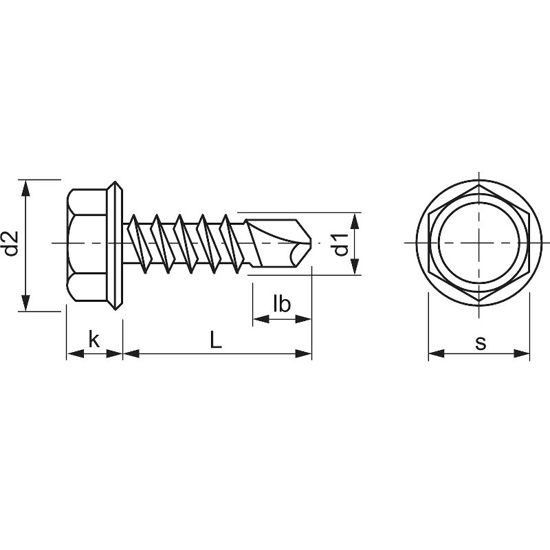 4.8X25 KNIPING VIJAK DIN 7504K