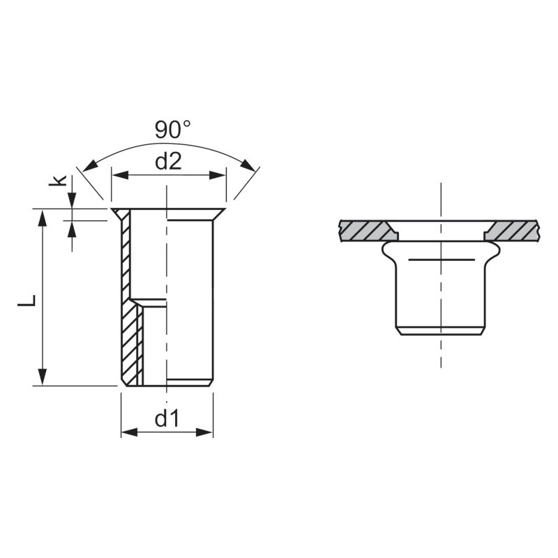 M4 MATICA ZAKOVNA VGREZ-RAVNA GLAVA